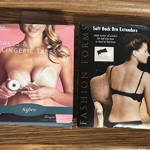 Fashion Forms Nude Dress & Lingerie Tapes Bra connectors